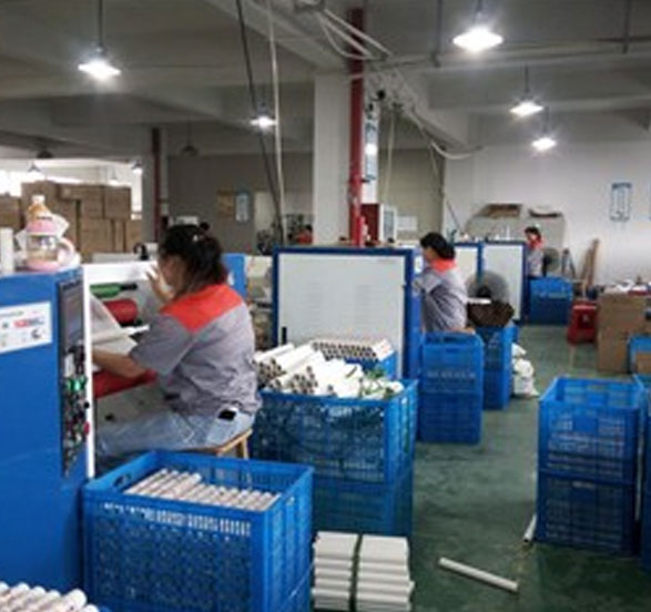 和纸胶带专用复卷机自动切台应用案例